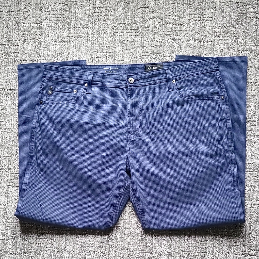 AG Sueded Slim Straight Jeans